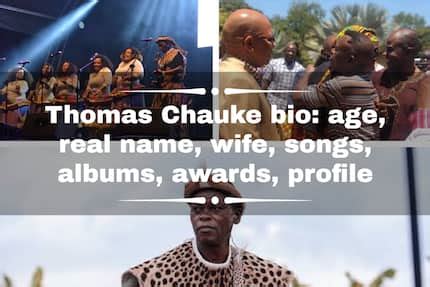 Thomas Chauke bio: age, real name, wife, songs, albums, awards