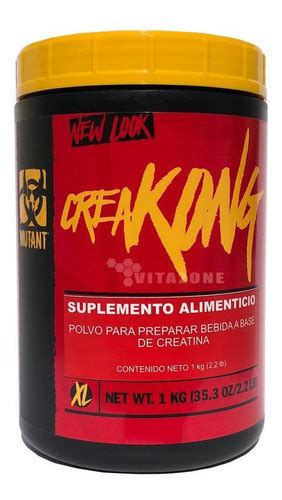 Creatina Mutant Creakong Kg Serv Sin Sabor Mutant Meses Sin