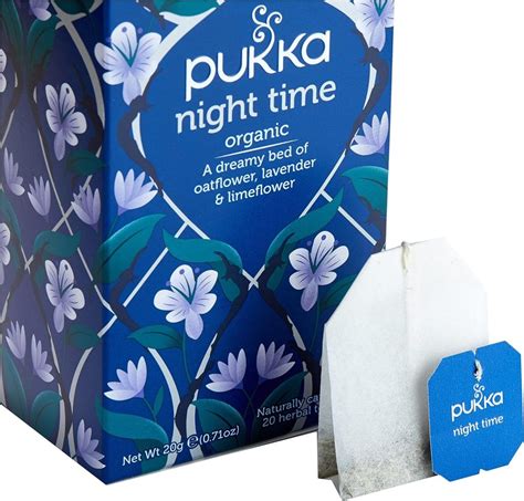 Pukka Herbs Night Time Organic Herbal Calming Tea Review Tea Hee Shop Uk