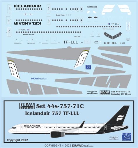 Icelandair Hybrid Tf Lll Draw Decal