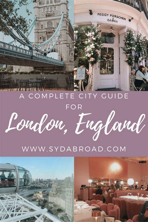 A Complete London City Guide Travel Guide London London City Guide England Travel