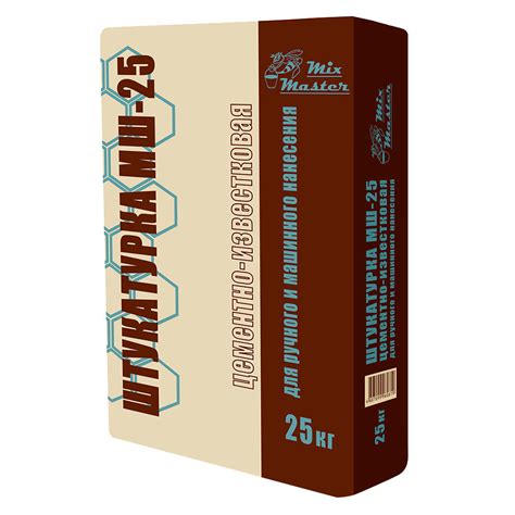 Штукатурка цементно-известковая MixMaster МШ25 25 кг — купить в Санкт ...