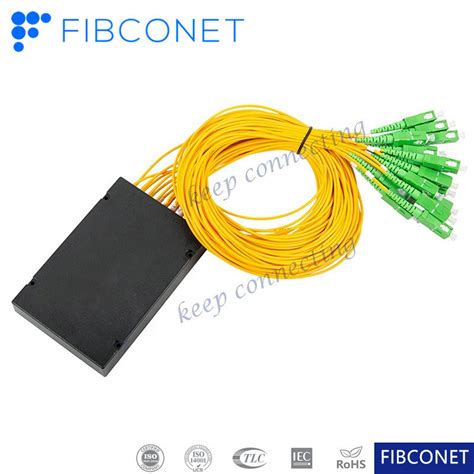 Ftth Sc Upc X Plc Splitter Fiber Optic Abs Box Plc Splitter China