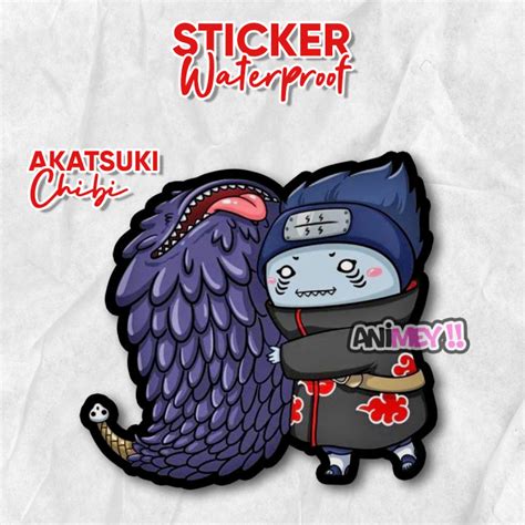 stiker akatsuki chibi sticker anime waterproof lazada indonesia