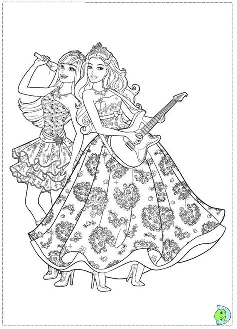 Pin de Renata em Barbie coloring Páginas para colorir da disney