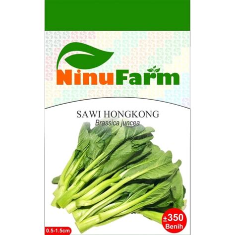 Jual Benih Bibit Sayur Sawi Hongkong Ninufarm 350 Butir Shopee