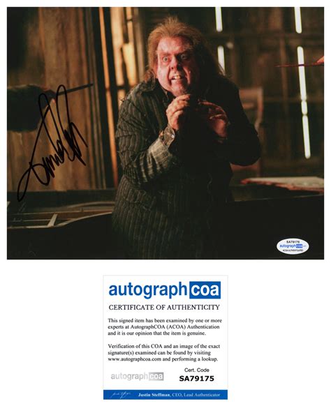 Timothy Spall Harry Potter Signed Autograph 8x10 Photo Acoa Peter