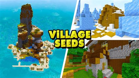 TOP 20 BEST NEW VILLAGE SEEDS For Minecraft 1 19 Minecraft Java