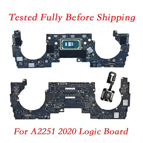 Placa Base De Repuesto Para Macbook Pro A2251 Logic Board 2020 13