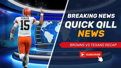 Heartbreak In The Playoffs Browns Vs Texans Wild Card Showdown Recap