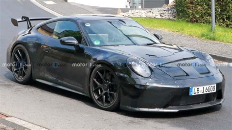 Refreshed Porsche 911 Gt3 Spied Basking In The Sun