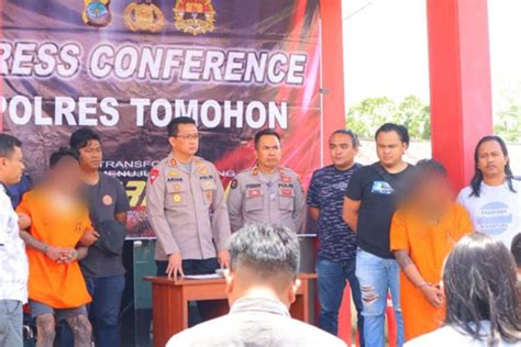 Detik Detik Polisi Diadang Dan Dianaya Di Tomohon Pelakunya Ternyata