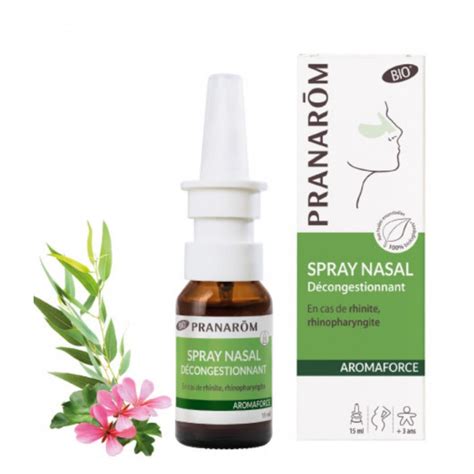 Aromaforce Spray Nasal D Congestionnant Bio De Pranarom