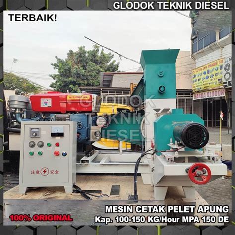 Jual Mesin Cetak Pelet Apung Pembuat Pakan Pelet Ikan Mahkota Mpa