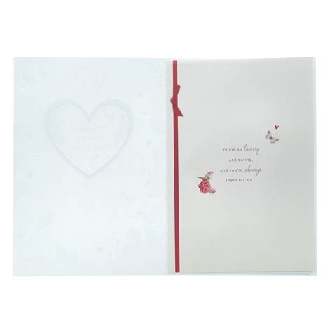 Buy Valentine S Day Card Wife Heart Flowers And Leaves For Gbp 1 29 Card Factory Uk