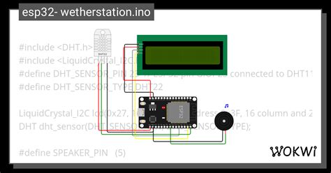 Esp32 Dht Sensor Mit Display Wokwi Esp32 Stm32 Arduino NBKomputer