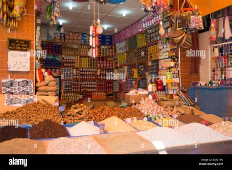 Market At The Old Medina In Casablanca Morocco Stock Photo Alamy