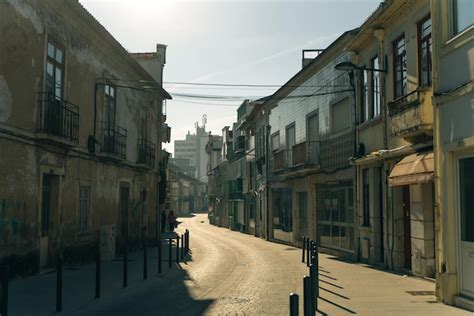 Premium Photo Aveiro Portugal Dec Street View In The Heart Of