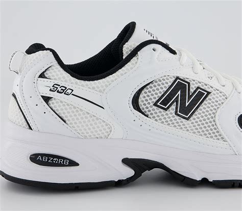 New Balance Mr530 Trainers White Black Mens Trainers