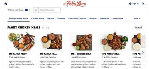 El Pollo Loco Menu With Prices Updated July 2024 TheFoodXP