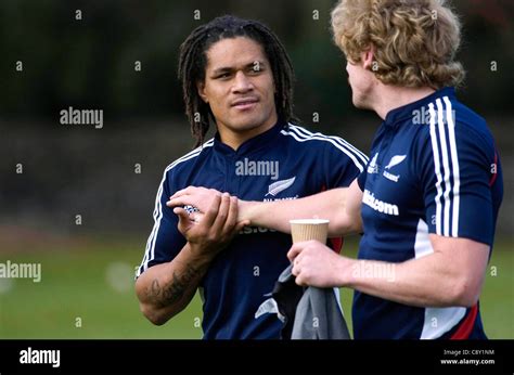 New Zealand All Blacks Rugby Union Player Rodney Sooialo Editorial