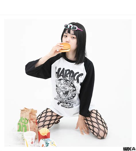 ハードコアチョコレート HARDCORE CHOCOLATE ROCK N ROLL MAD SOUND ジェットブラック TEE T WH ロンT 長袖 T