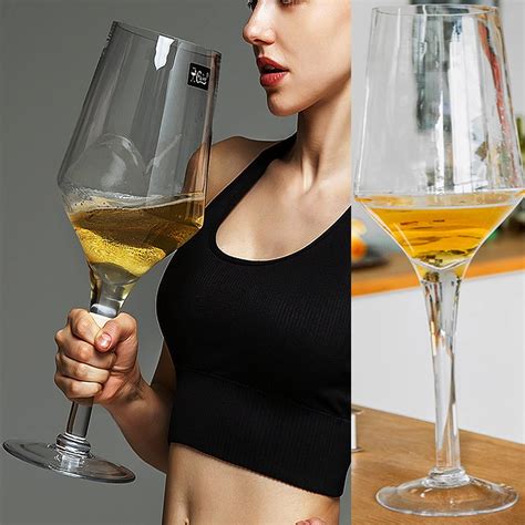 Amazon Yuanxin Giant Wine Glass Huge Stemware Personal Oversized