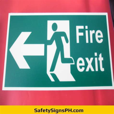 Fire Exit Signs Emergency Exit Signages Philippines