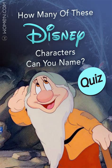 Disney quiz how many of these characters can you name – Artofit