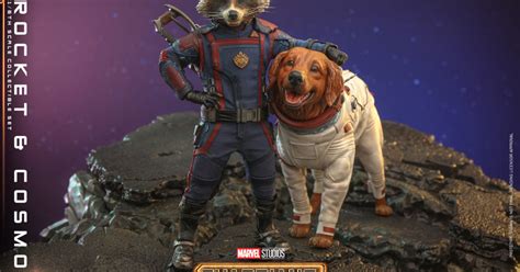 Guardians Of The Galaxy Vol Rocket And Cosmo Set Debuts At Hot Toys