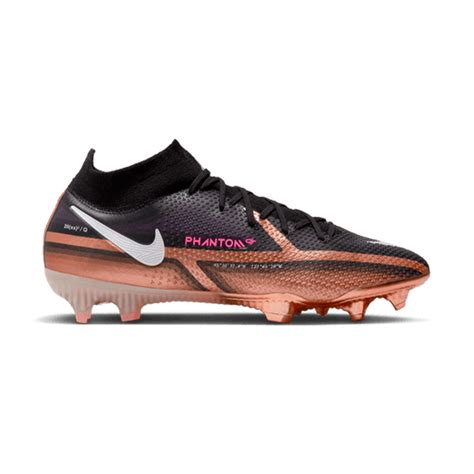 Chuteira Nike Phantom Gt Elite Df Fg Metallic Copper White Black