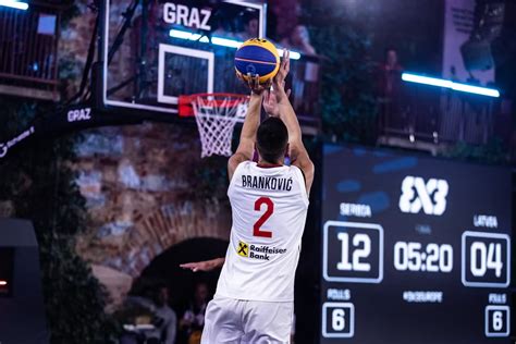 FIBA 3x3 - Wurfspektakel auf dem Rathausplatz mit Serbien!