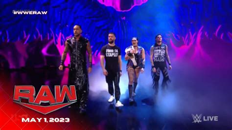 The Judgment Day Entrance WWE Raw May 1 2023 YouTube