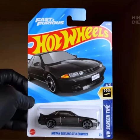 Hot Wheels New Alloy Car Model Nissan Skyline Gt R Bnr Ozon