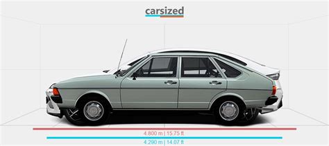 Dimensions Volkswagen Passat 1977 1980 Vs BYD Seal 2022 Present