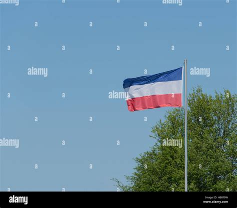 Schleswig Holstein Flag Stock Photo - Alamy