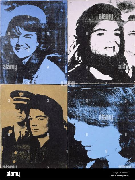 Andy Warhol Jackie Four Jackies Portraits Of Mrs Jacqueline