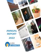 Annual Report Alaska Ombudsman