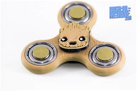 Baby Groot Themed Fidget Spinner American Made With Non Toxic PLA