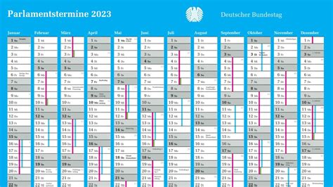 Bundestag Kalender Hulda Laurice