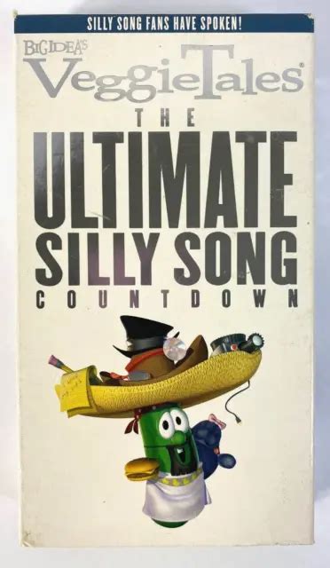 Vhs Veggietales The Ultimate Silly Song Countdown 2001 Big Idea Eur