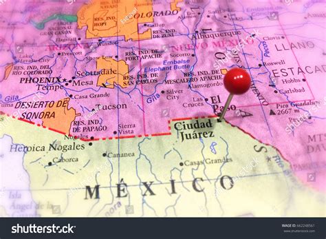 Ciudad juarez map Images, Stock Photos & Vectors | Shutterstock