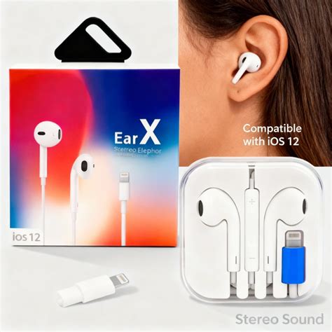 Fone De Ouvido Compativel Iphone - Fone De Ouvido EarPods Lightning Compatível iPhone E Android 7 8 X 11 ...
