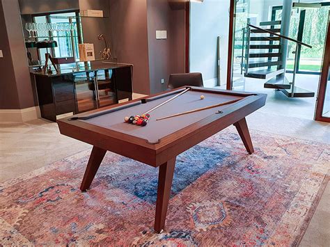 Signature Sexton Walnut Pool Dining Table 7ft Free Delivery