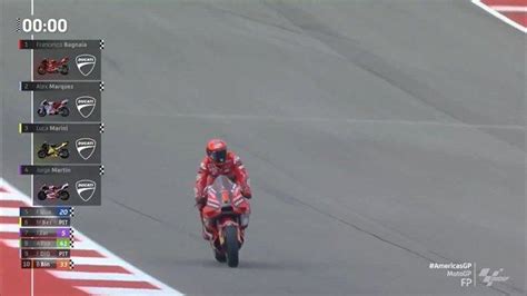 Hasil Sprint Race MotoGP Amerika 2023 Live Trans7 Peluang Bagnaia