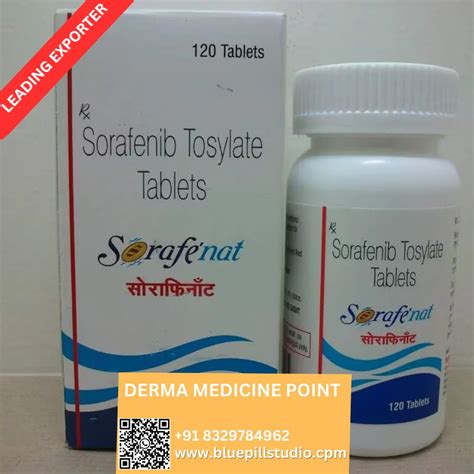 Sorafenib Sorafenat Tosylate Tablets Mg Packaging Type Bottle At