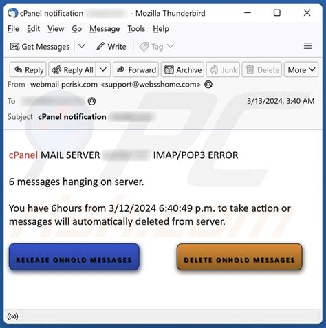 Cpanel Mail Server Imap Pop3 Error Scam Removal And Recovery Steps