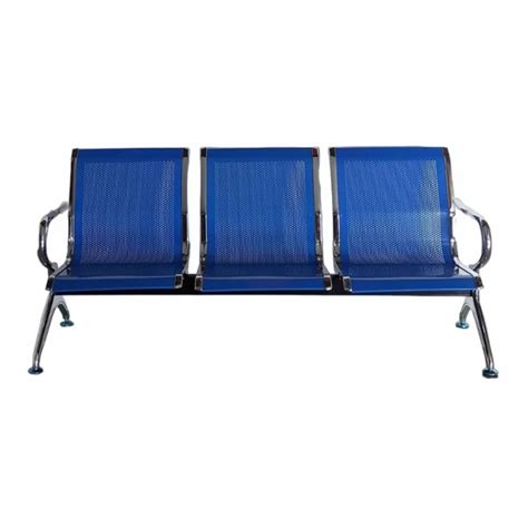 Blue Three Seater Waiting Chair For Hospital At Rs In Madurai