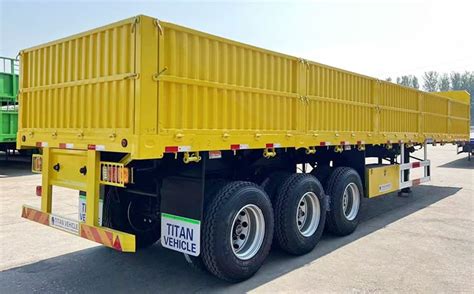 Ton Tri Axle Dropside Trailer For Sale In Tanzania