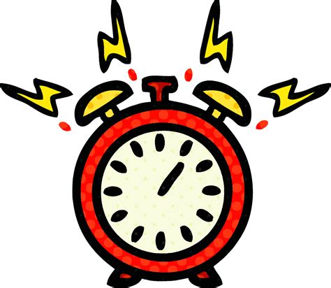 Comic Book Style Cartoon Ringing Alarm Clock 8328669 Vector Art At Vecteezy